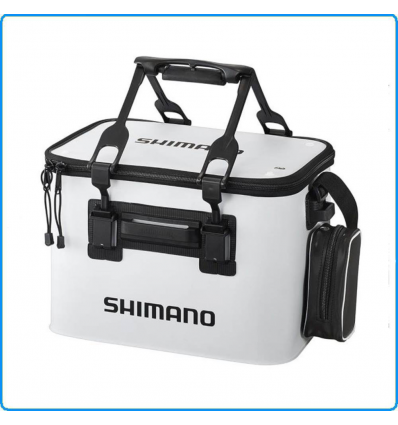 EVA BOX SHIMANO BORSA TERMICA BIANCA 28x40x28CM ATTREZZATURA PORTA PESCI ESCA