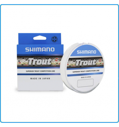 FILO SHIMANO TROUT 1000m 0.18mm 3.5KG PESCA BOLOGNESE FEEDER CARPA SPIGOLA ORATA