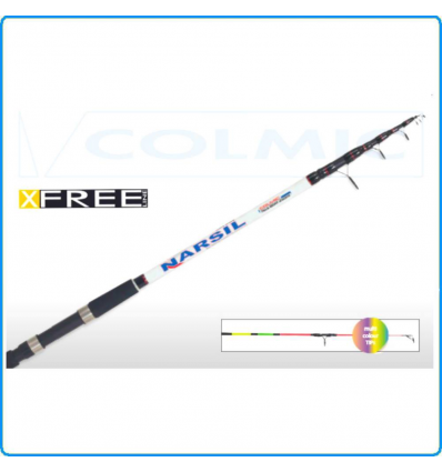 CANNA BOLENTINO COLMIC NARSIL 2.20MT 30-120g DA BOLENTINO LEGGERO PAGELLO TANUTA