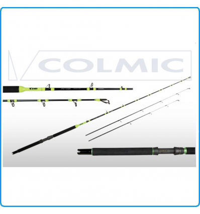 CANNA TRAINA COLMIC ARVELL 1.90m 30LB SPECIAL TUNA ANELLATA ACID SIC GHIERA FUJI