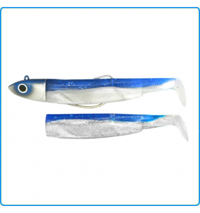 ARTIFICIALE BLACK MINNOW FIIISH 120mm 25g+10 TAGLIA N3 COMBO OFFSHORE BLUE