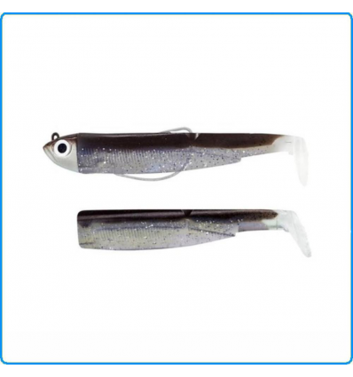 BLACK MINNOW FIIISH COMBO SHORE N1 70mm SEXY BROWN PESCA SPINNING MARE E FIUME