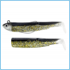 BLACK MINNOW FIIISH COMBO SEARCH 4.5g N1 70mm NOIR ORO PESCA SPINNING MARE LAGO