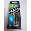 BLACK MINNOW FIIISH COMBO SHORE 12g N3 120mm NERO ORO SPINNING SERRA BARRACUDA