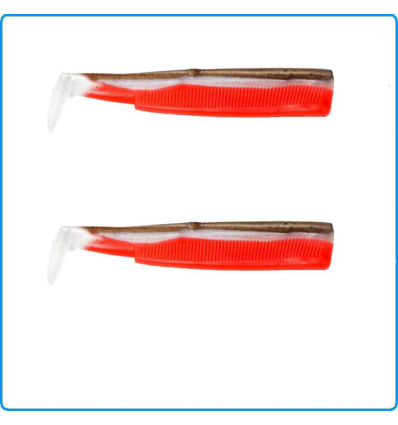 BLACK MINNOW FIIISH SHAD N6 200mm RED DISTRICT DA JIGGING DENTICI PARAGHI CERNIE