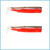 BLACK MINNOW FIIISH SHAD N6 200mm RED DISTRICT DA JIGGING DENTICI PARAGHI CERNIE