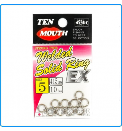 SOLID RING TEN MOUTH N5 415LBS SALTWATER ASSIST HOOK JIGGING SPINNING SLOW PITCH