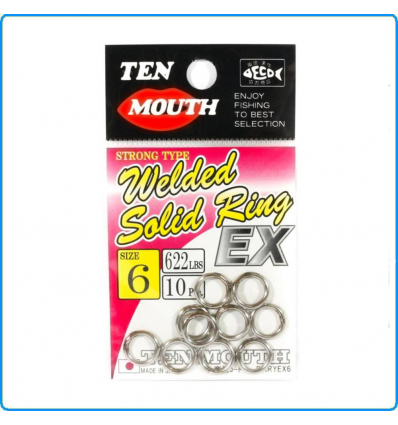 SOLID RING TEN MOUTH N6 622LBS SALTWATER ASSIST HOOK JIGGING SPINNING SLOW PITCH