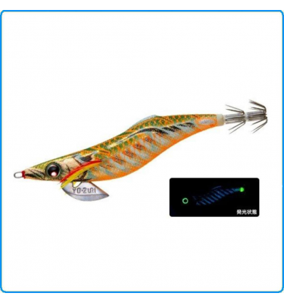 TOTANARA EGI YO-ZURI FIN-ACE 3.0 15g BLGM PESCA EGING DA MARE DA CALAMARI SEPPIE