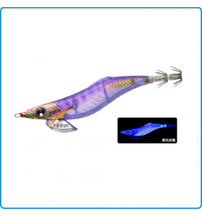 TOTANARA EGI YO-ZURI FIN-ACE 3.0 15g KVRA UV COLOR EGING PESCA SEPPIE CALAMARI 