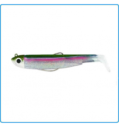 BLACK MINNOW FIIISH 120mm COMBO SHORE 12+ 10g COLOR GREEN MORNING PESCA SPIGOLA