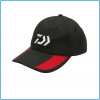 CAPPELLINO UOMO CON VISIERA BERRETTO PESCA SPORT MARE LAGO FIUME DAIWA RED BLACK