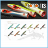 ARTIFICIALE SPINNING SEASPIN TOTO 113 ACC POPPER TOPWATER 23g PER SPIGOLE SERRA