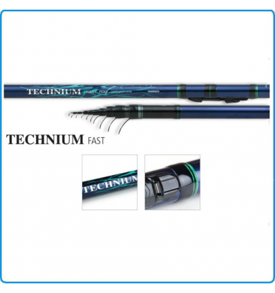 CANNA BOLOGNESE SHIMANO TECHNIUM FAST 6m 2.5-15g PESCA IN MARE SPIGOLA OCCHIATA 