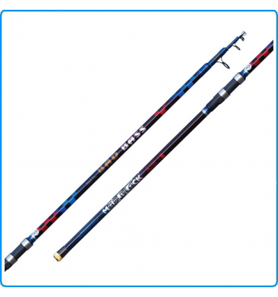 CANNA BAD BASS MINI MAD BLACK 160g 4.35mt SURFCASTING ANELLI FUJI