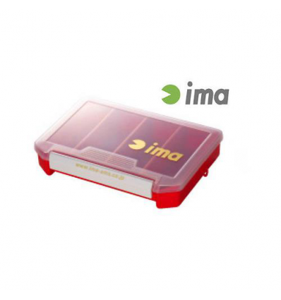 IMA LURE CASE 205 x145 x 40mm COLORE RED SCATOLETTE PORTA ARTIFICIALI