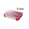 IMA LURE CASE 205 x145 x 40mm COLORE RED SCATOLETTE PORTA ARTIFICIALI