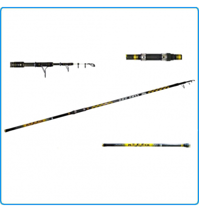 CANNA BAD BASS MAD BLACK 160g 4.5mt SURFCASTING ANELLI FUJI