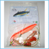 FINALE SQUID BAIT 24CM KAJIKI19 ORANGE TRAINA ALTURA TONNO SPADA MARLIN BIANCO