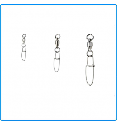 GIRELLE DAIWA SNAP TB SERIE 19 TWIST BUSTER BB INOX N6 CARICO 80KG CONF 5PZ