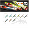 ARTIFICIALE SPINNING SEASPIN TOTO 113 CEF POPPER TOPWATER 23g SPIGOLE E LAMPUGHE