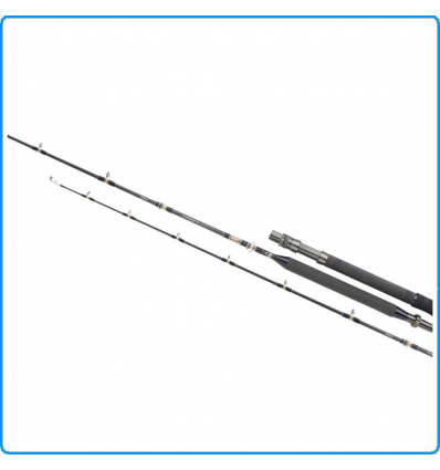 CANNA TRAINA SHIMANO TROLLING LITE TYRNOS A 16LB 2.19m DA TONNO RICCIOLA DENTICI