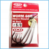 AMI VANFOOK WORM 66B NS BLACK 5/0 PESCA SPINNING DA PERSICO BLACKBASS SPIGOLA