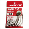 AMI VANFOOK WORM 55G MAT GREEN 4/0 PESCARE SPINNING DA TROTA BLACKBASS SPIGOLA