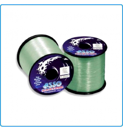 Filo Asso Casting 1000m 0.20mm 3.8Kg green pesca bolognese inglese surfcasting