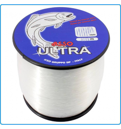 LENZA ASSO ULTRA 1000m 0.20mm 8.2Kg filo da pesca Bolognese Surfcasting inglese