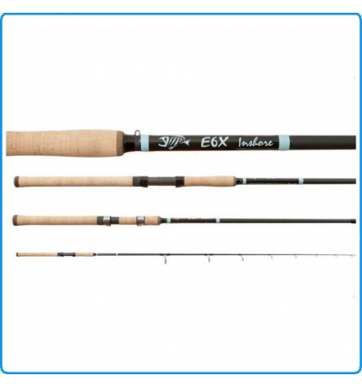 Canna da spinning G LOOMIS MGF E6X INSHORE 7" 2.1m 10 60g pesca serra barracuda