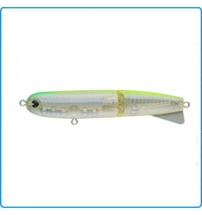 ARTIFICIALE IMA SCARECROW 100S 14g COL004 LIME HEAD CLEAR PESCA SPINNING SPIGOLA