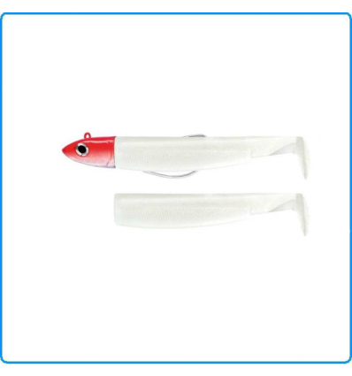 ARTIFICIALE FIIISH BLACK MINNOW COMBO OFF SHORE N2 90mm 10g BLANC SPINNING MARE