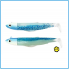 BLACK MINNOW FIIISH 90mm 2COMBO OFFSHORE 10g BLUE GLOW SHINY BLUE SPINNING MARE