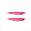 Artificiale Fiiish 2combo n2 90mm 5g SHORE rose fluo pesca spinning mare spigola