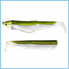 ARTIFICIALE BLACK MINNOW FIIISH 120mm 6g+10 TAGLIA N3 COMBO SHALLOW COLORE KAKI