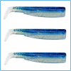 BLACK MINNOW FIIISH SHAD 3PZ TAGLIA N5 160mm COLOR BLEU LAGON DA DENTICE PARAGO