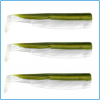 FIIISH SHAD KAKI N3 BLACK MINNOW 120mm 3PZ PESCA SPINNING MARE DA SPIGOLA SERRA