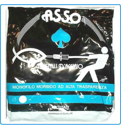 FILO ASSO SPADES 0.40 MULTICOLOR MIMETICO PESCA PALAMITO SARAGHI ORATE PAGELLI