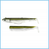 ARTIFICIALE BLACK MINNOW FIIISH 120mm 25g+10 TAGLIA N3 COMBO OFFSHORE COLOR KAKI