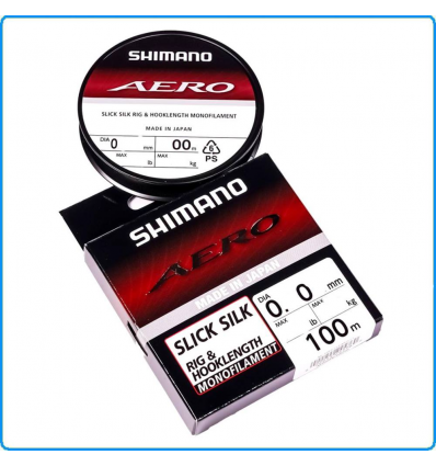 Filo Shimano Aero Slick silk 100m 0.123 1.48Kg lenza da pesca trota spigola