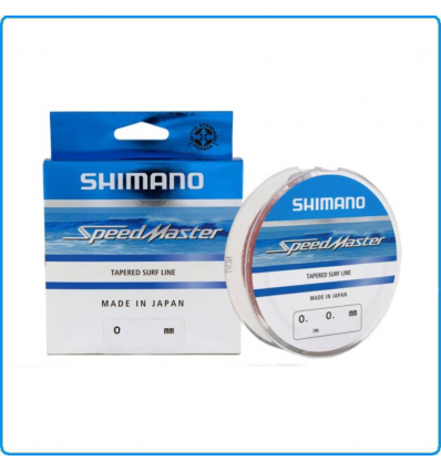 Filo Shimano Speedmaster Tapered surf leader 10mx15pz 0.20mm 0.57mm surfcasting
