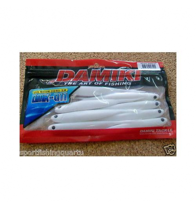 "VERMONI DAMIKI ANCHOVY SHAD 5"" 127mm 8g color D210 CREAM WHITE CONF 8PZ"