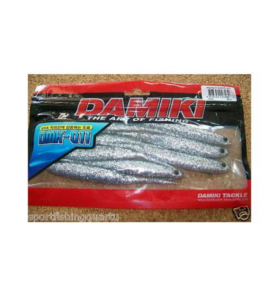 "VERMONI DAMIKI ANCHOVY SHAD 5"" 127mm 8g color D402 SILVER CONF 8PZ"