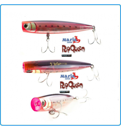 ARTIFICIALE MARIA POPQUEEN F105 105mm 28g FLOATING B02D SPINNING POPPING LECCIA