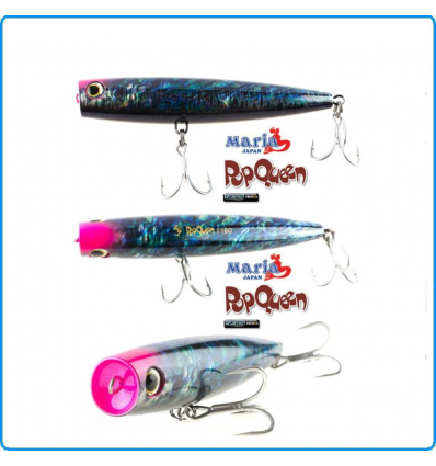 ARTIFICIALE MARIA POPQUEEN F130 130mm 40g FLOATING B23H SPINNING MARE BARRACUDA 