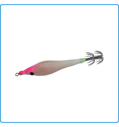 Totanara da eging DTD Red Devil 2.0 Pink glow soft pesca tataki calamaro seppia