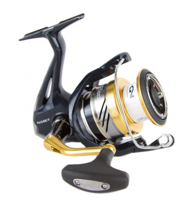 MULINELLO SHIMANO NASCI 4000FB 5 CUSCINETTI RATIO 4.7:1 DRAG 11KG