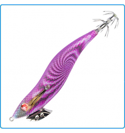 TOTANARA SEASPIN SQUIRTY 3.0 FC PURPLE PESCA MARE EGING SQUID CALAMARI SEPPIE