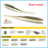 ARTIFICIALI SOFT BAIT KEITECH SHAD IMPACT 5" ELECTRIC SHAD SPINNING SPIGOLA BASS